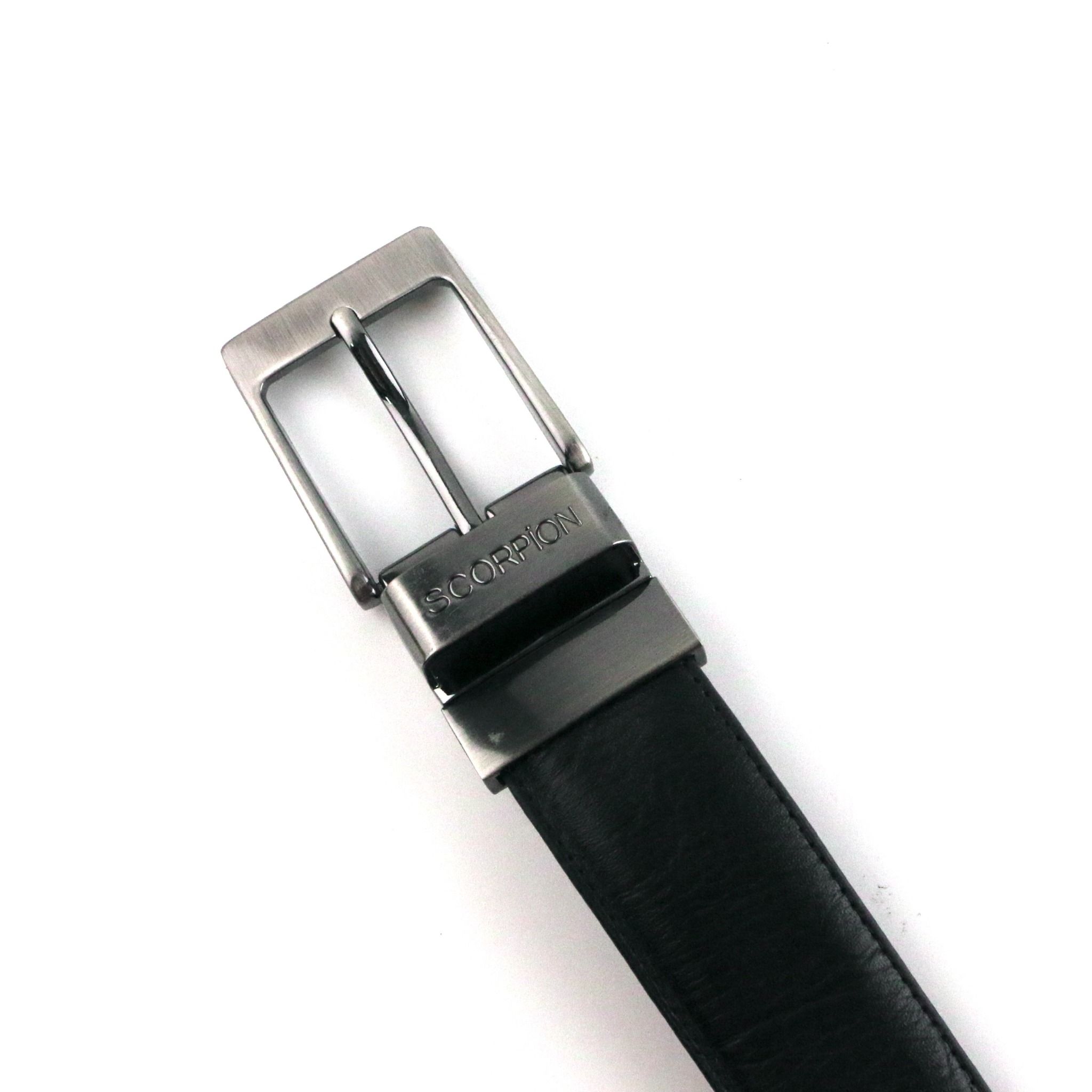 Thắt Lưng Da Nam Khóa Cài Đen 36T.9
