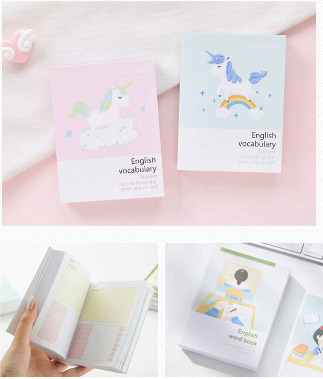 Sổ học từ vựng Unicorn