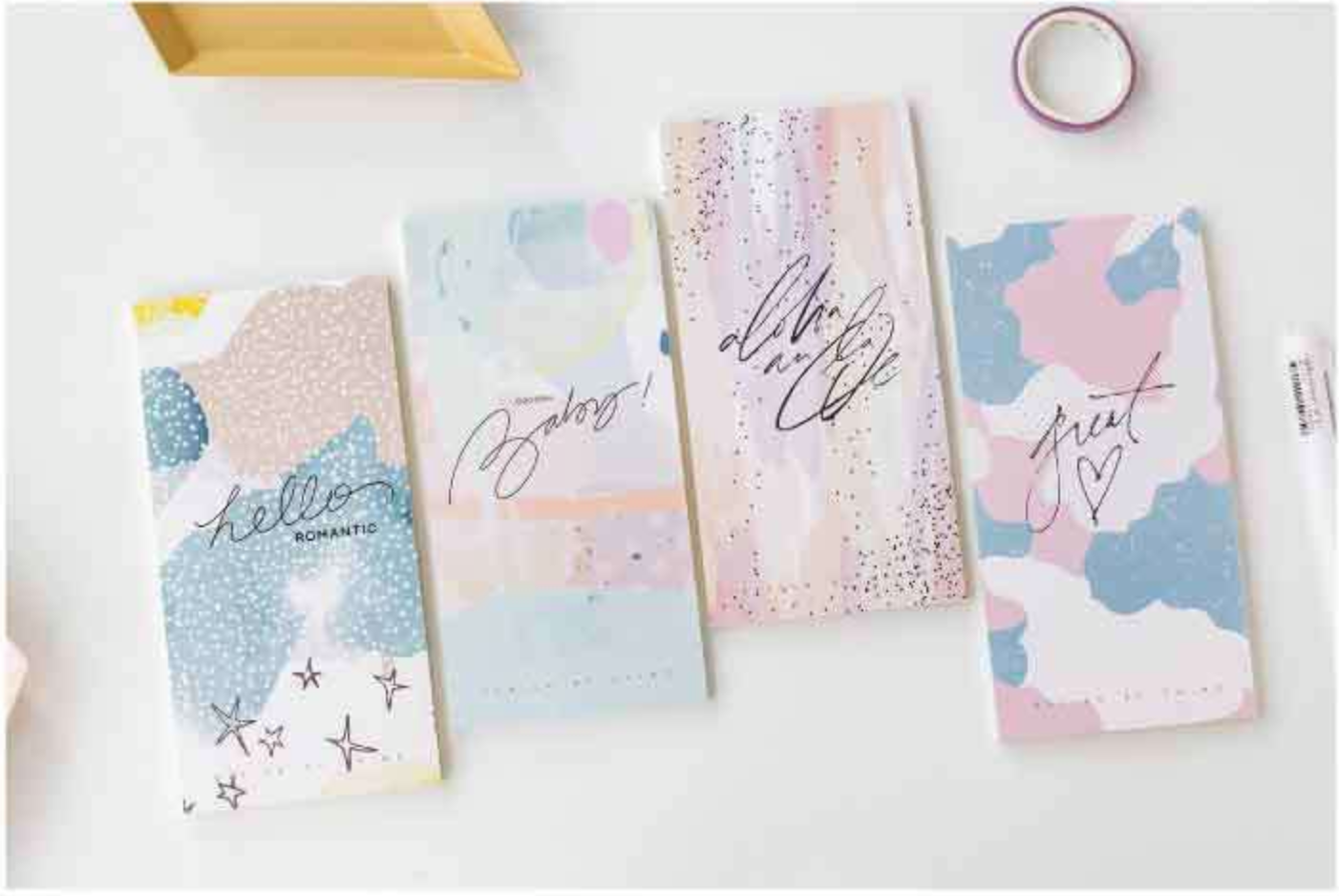 memo pad silver