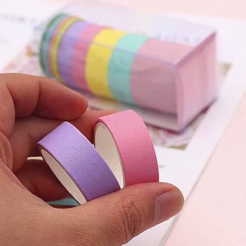 Set 9 Cuộn Băng Keo Pastel