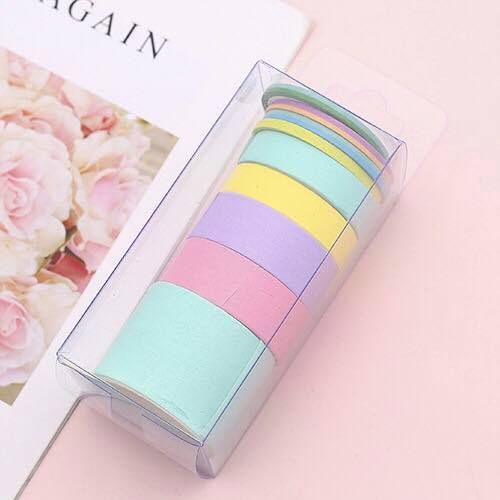 Set 9 Cuộn Băng Keo Pastel