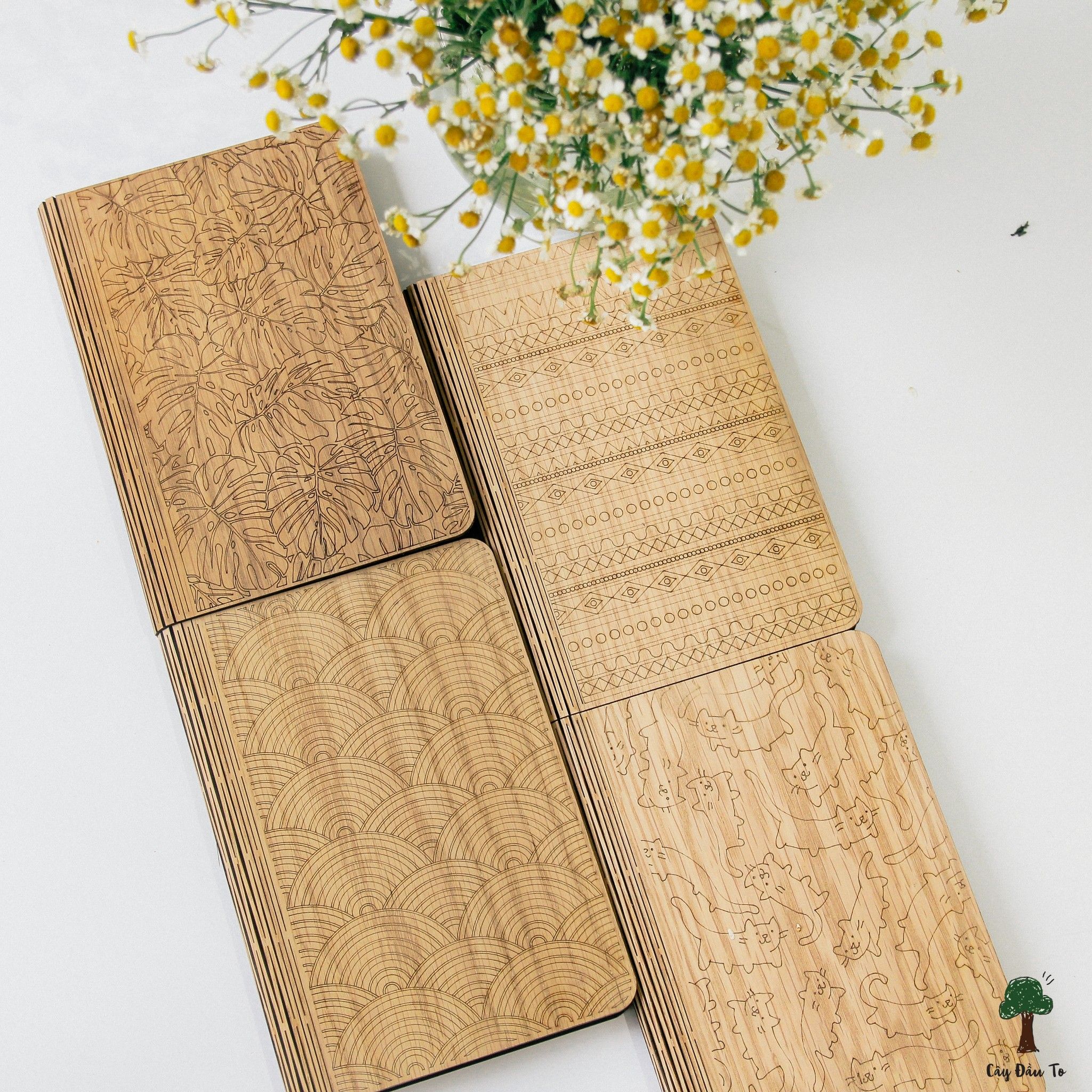 SỔ BÌA GỖ A NOTE