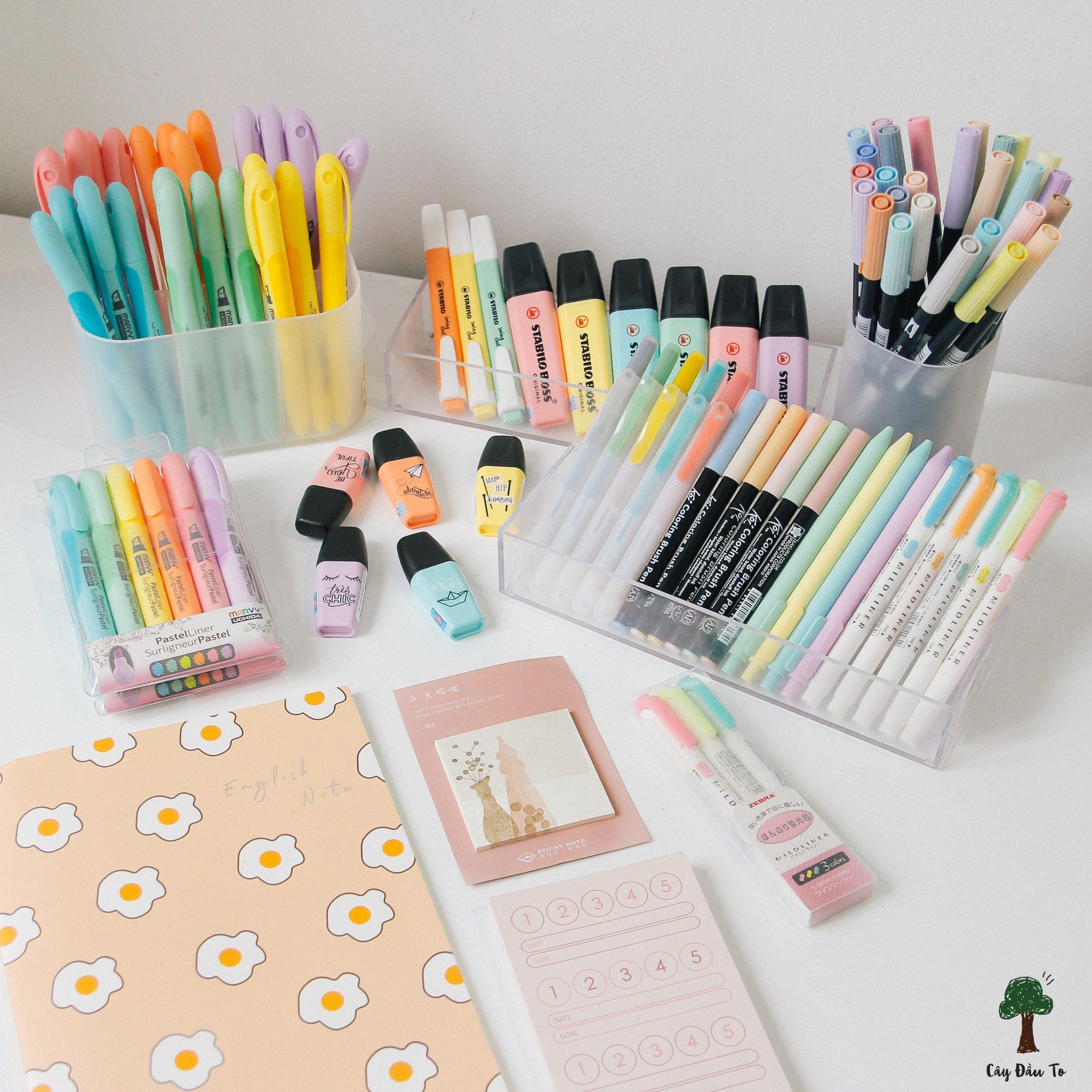 BÚT HIGHLIGHT MARVY PASTEL