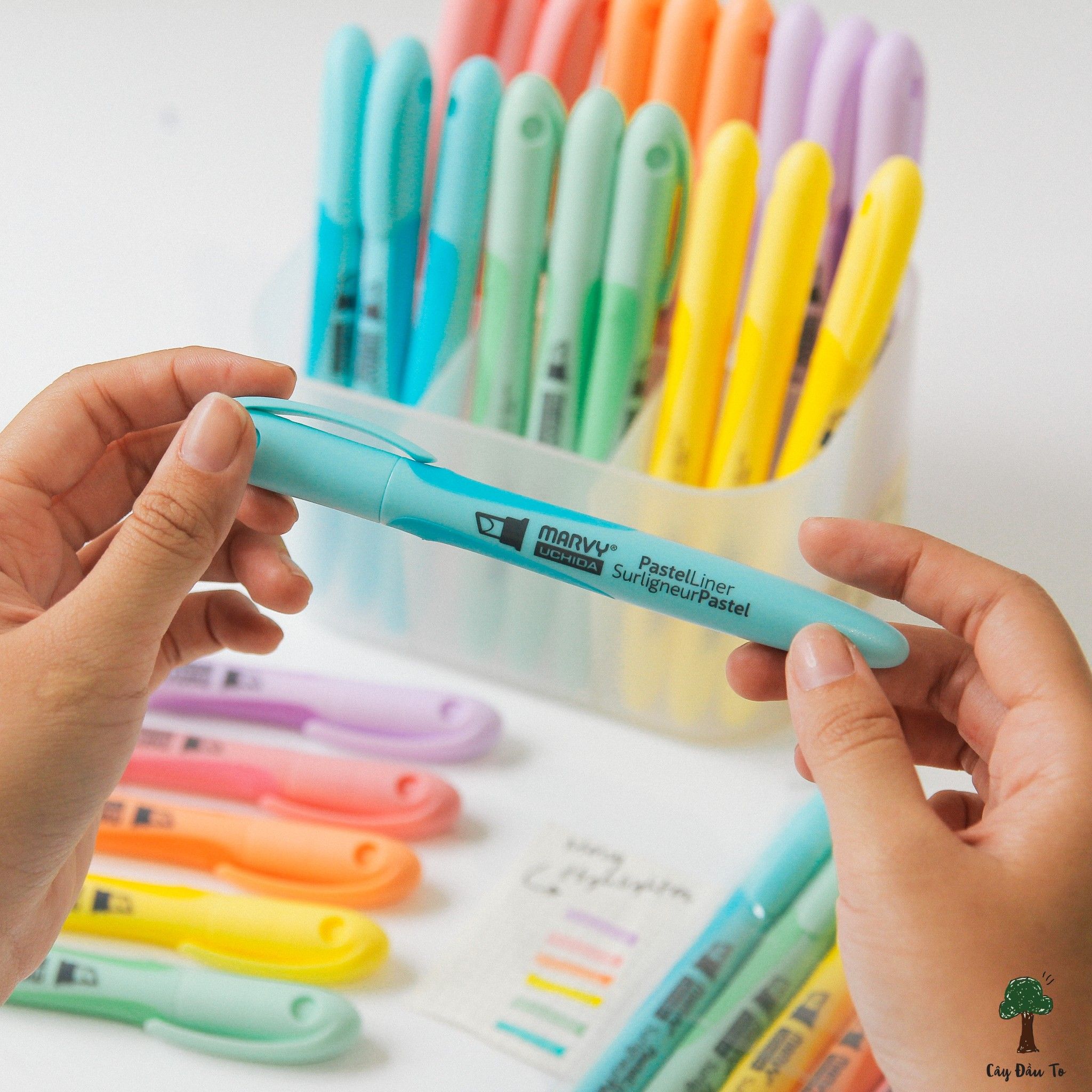 BÚT HIGHLIGHT MARVY PASTEL