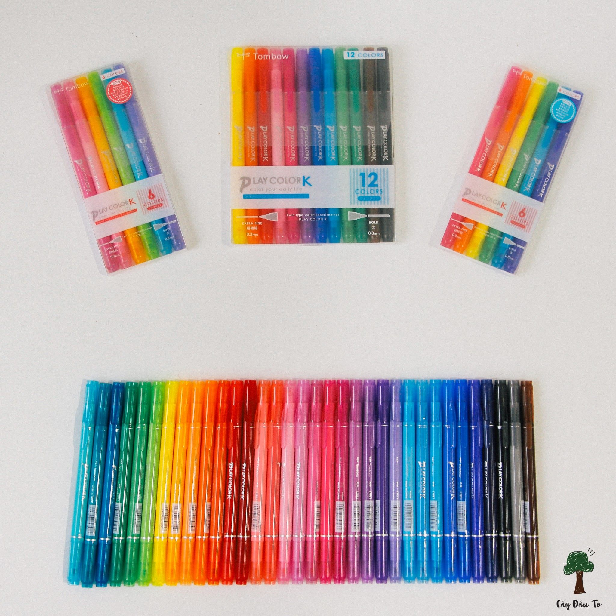 BÚT 2 ĐẦU PLAYCOLOR K