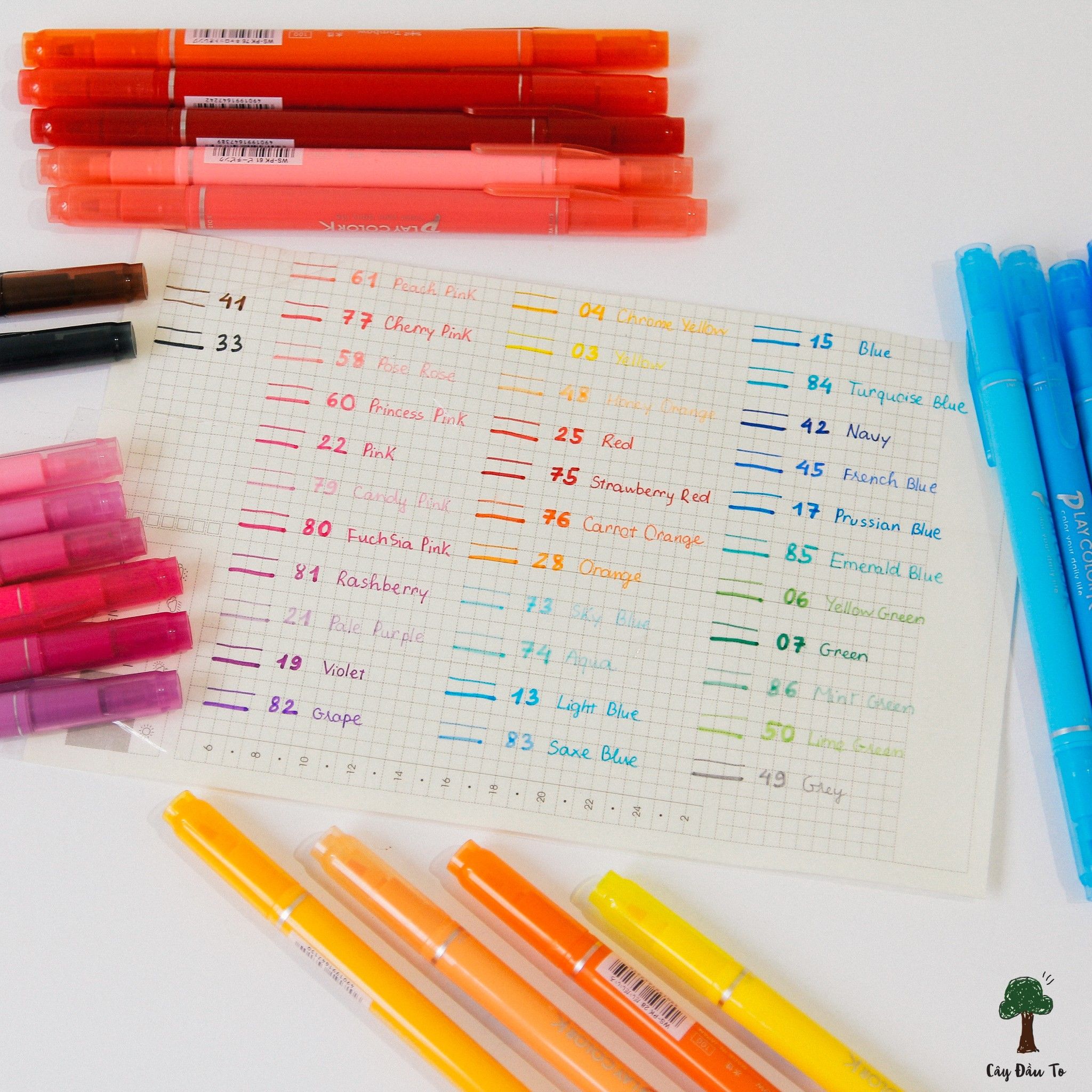 BÚT 2 ĐẦU PLAYCOLOR K