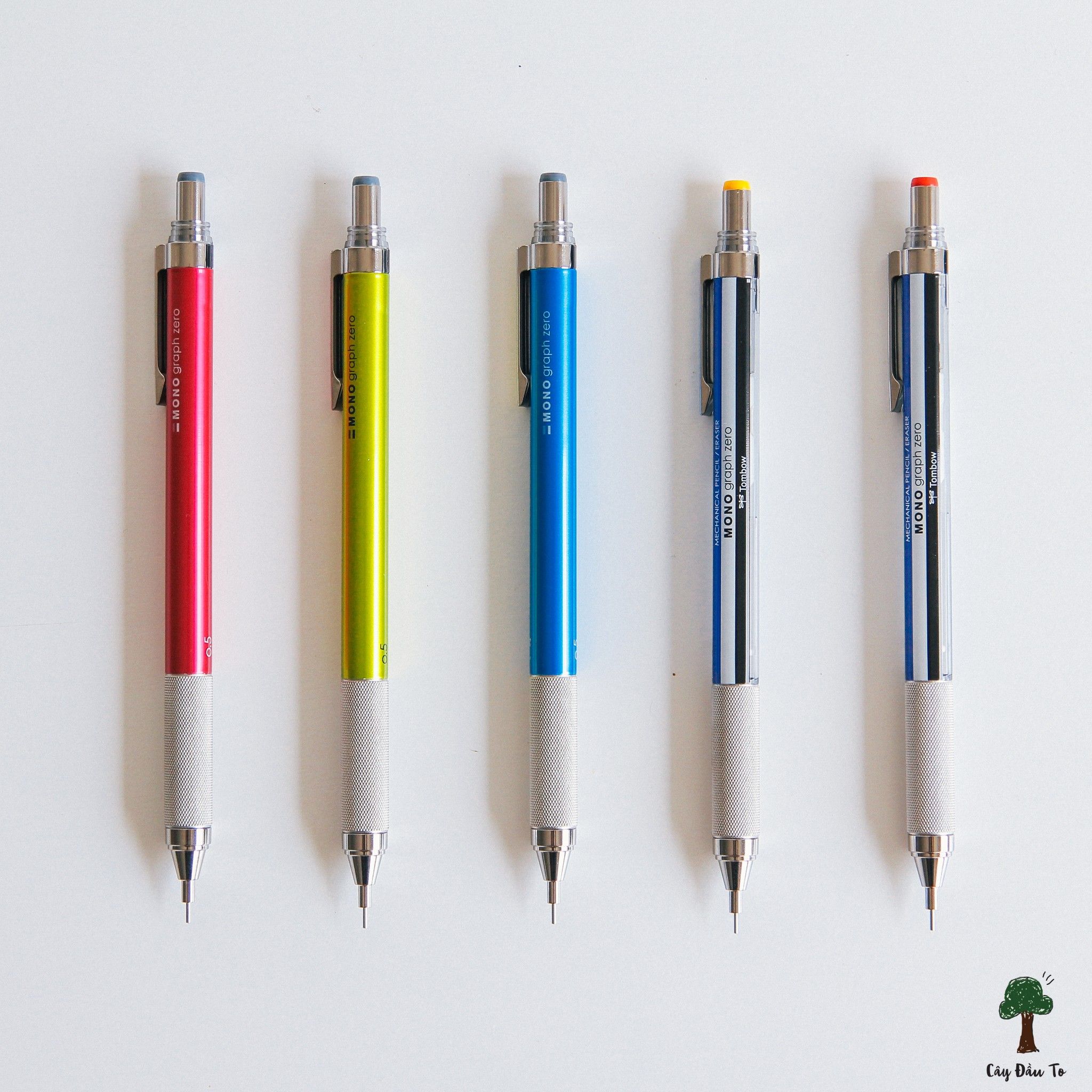 Bút Chì Bấm Kỹ Thuật Mono Graph Zero TOMBOW 0.5-0.3mm