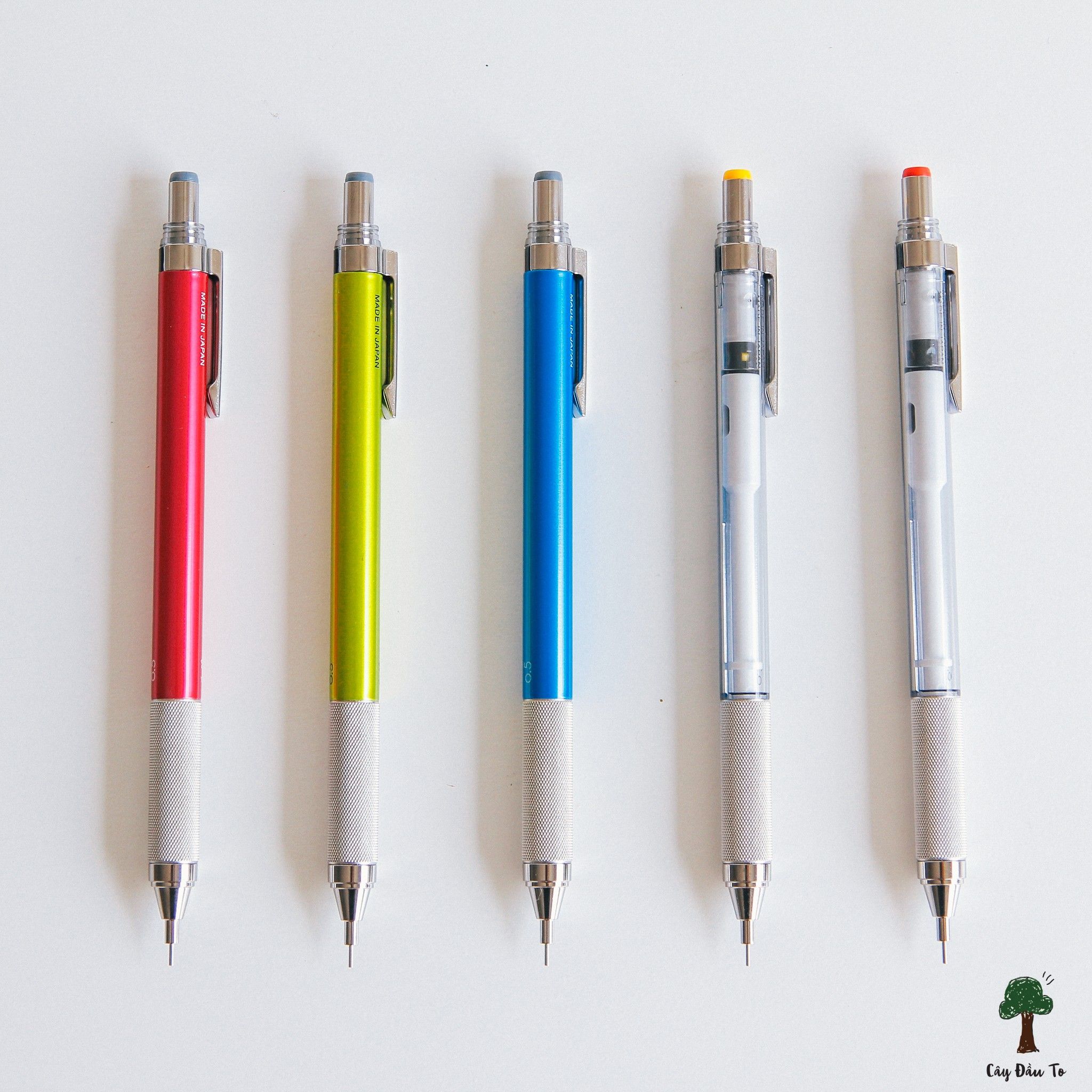 Bút Chì Bấm Kỹ Thuật Mono Graph Zero TOMBOW 0.5-0.3mm