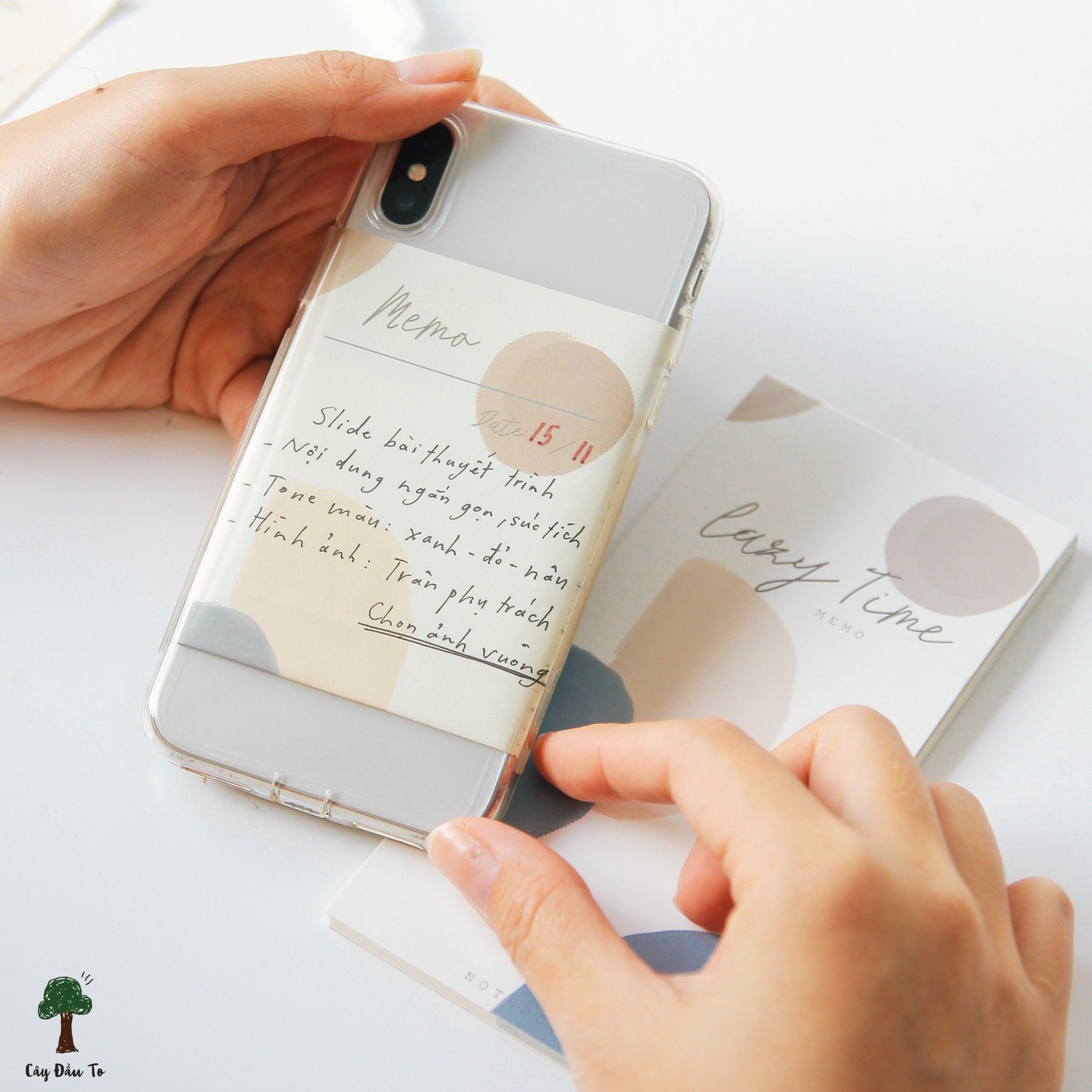 Giấy Ghi Chú Lazy Time Planner Dạng Đứng