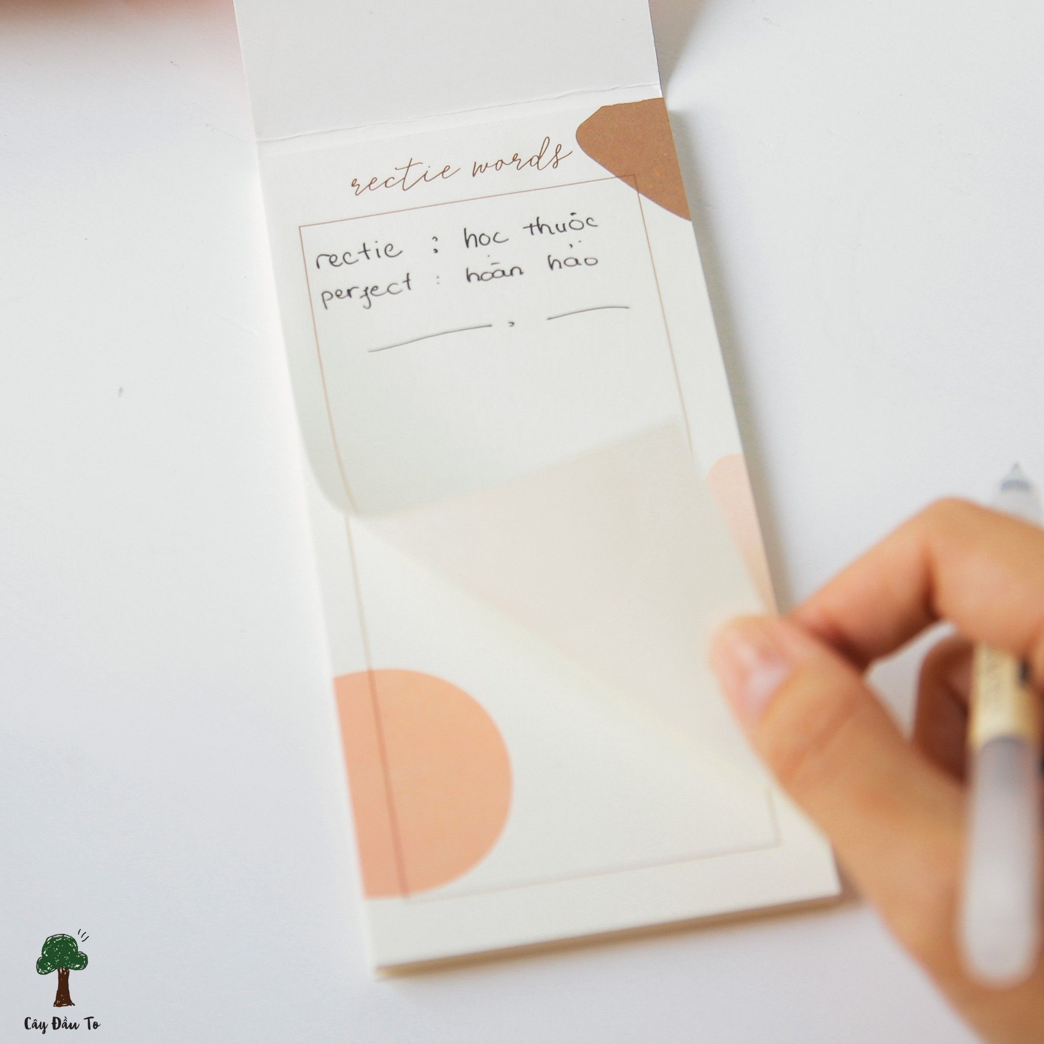 Giấy Ghi Chú Lazy Time Planner Dạng Đứng