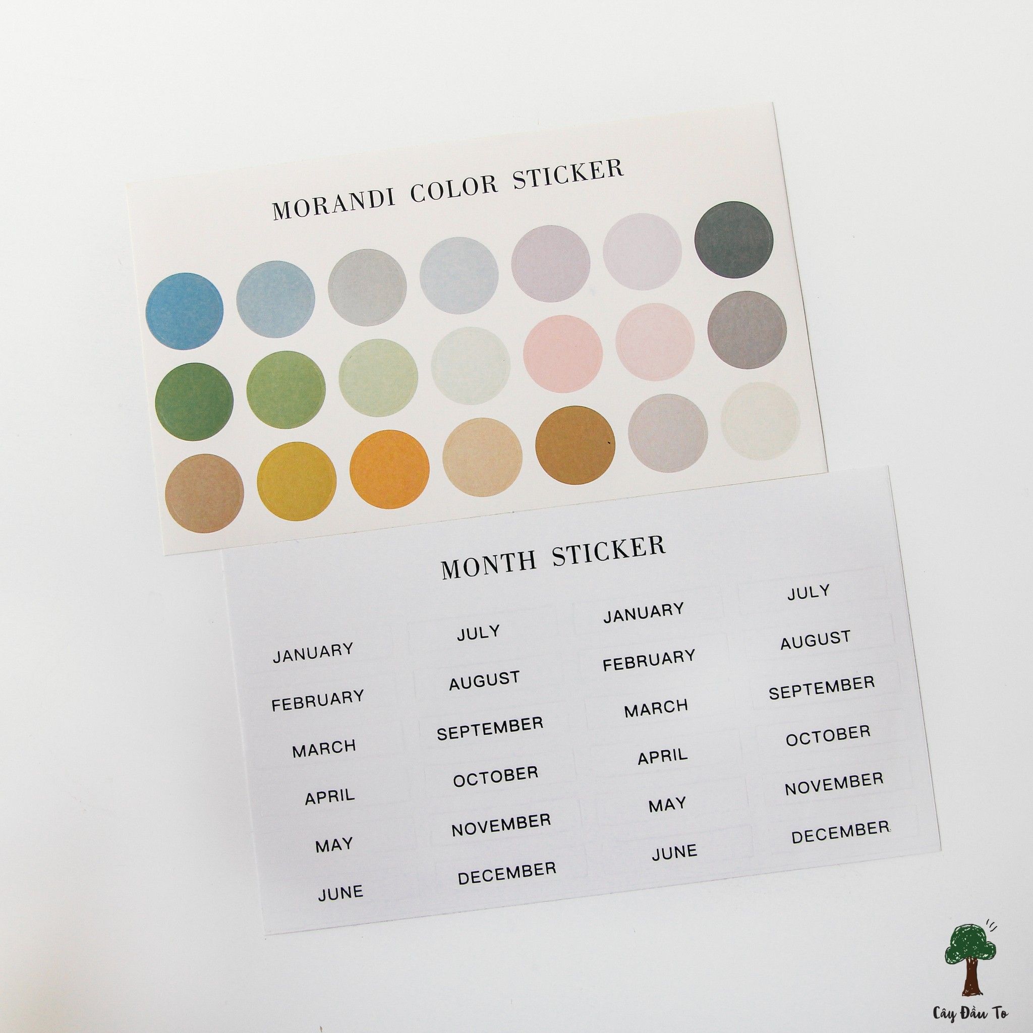 Giấy Lập Kế Hoạch Tháng MORANDI Planner