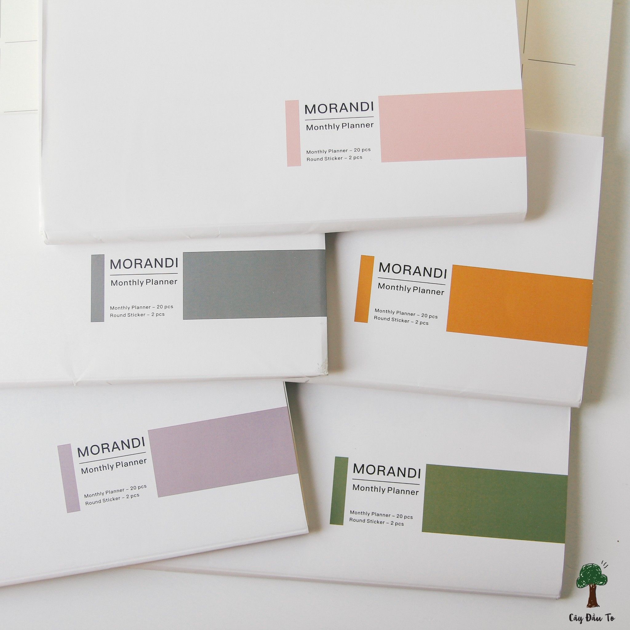 Giấy Lập Kế Hoạch Tháng MORANDI Planner
