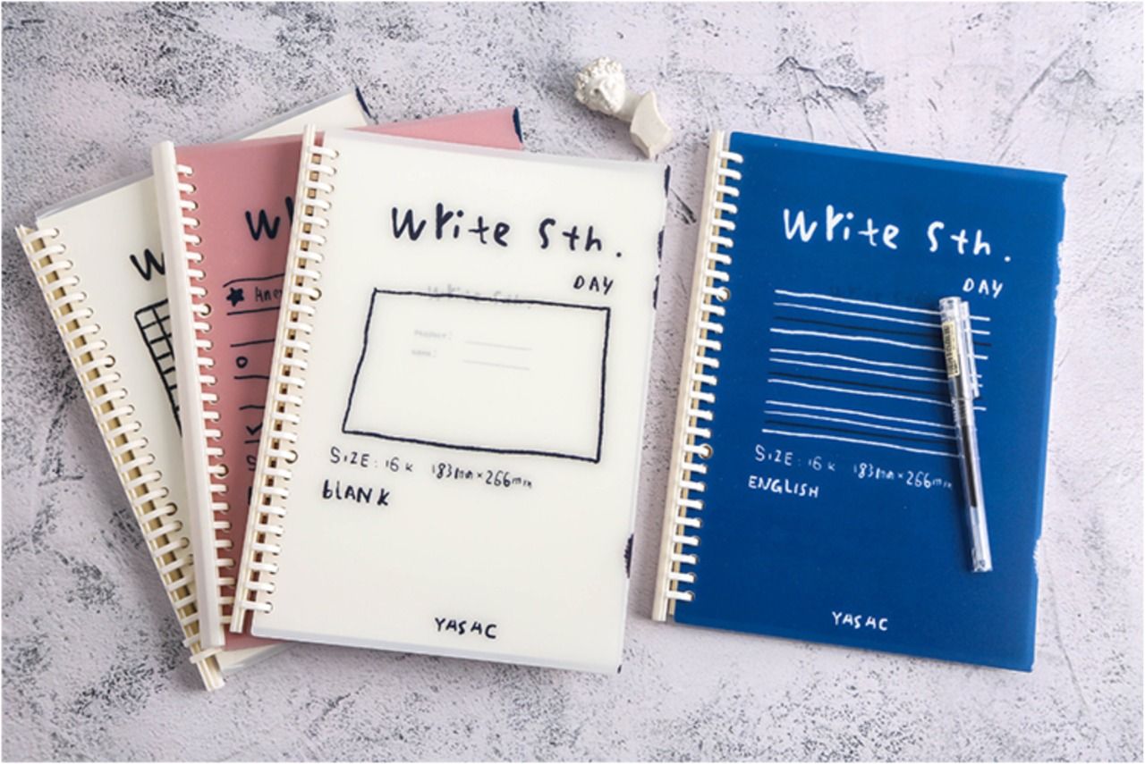 BINDER NOTE B5 WRITE SOMETHING