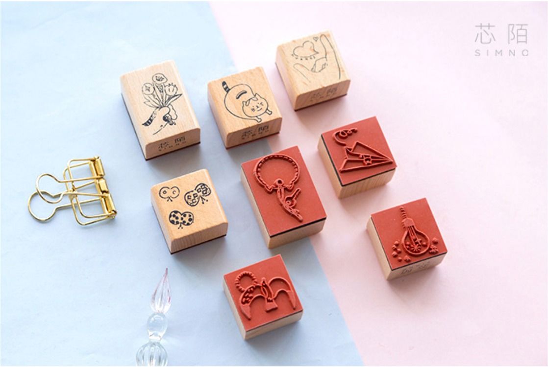 SET STAMP SMALL THINGS SIMNO