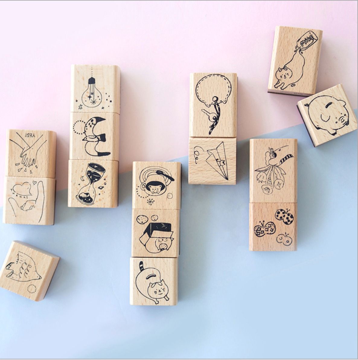 SET STAMP SMALL THINGS SIMNO