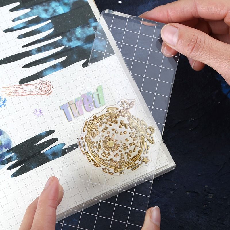 SET STAMP STICKER GALAXY
