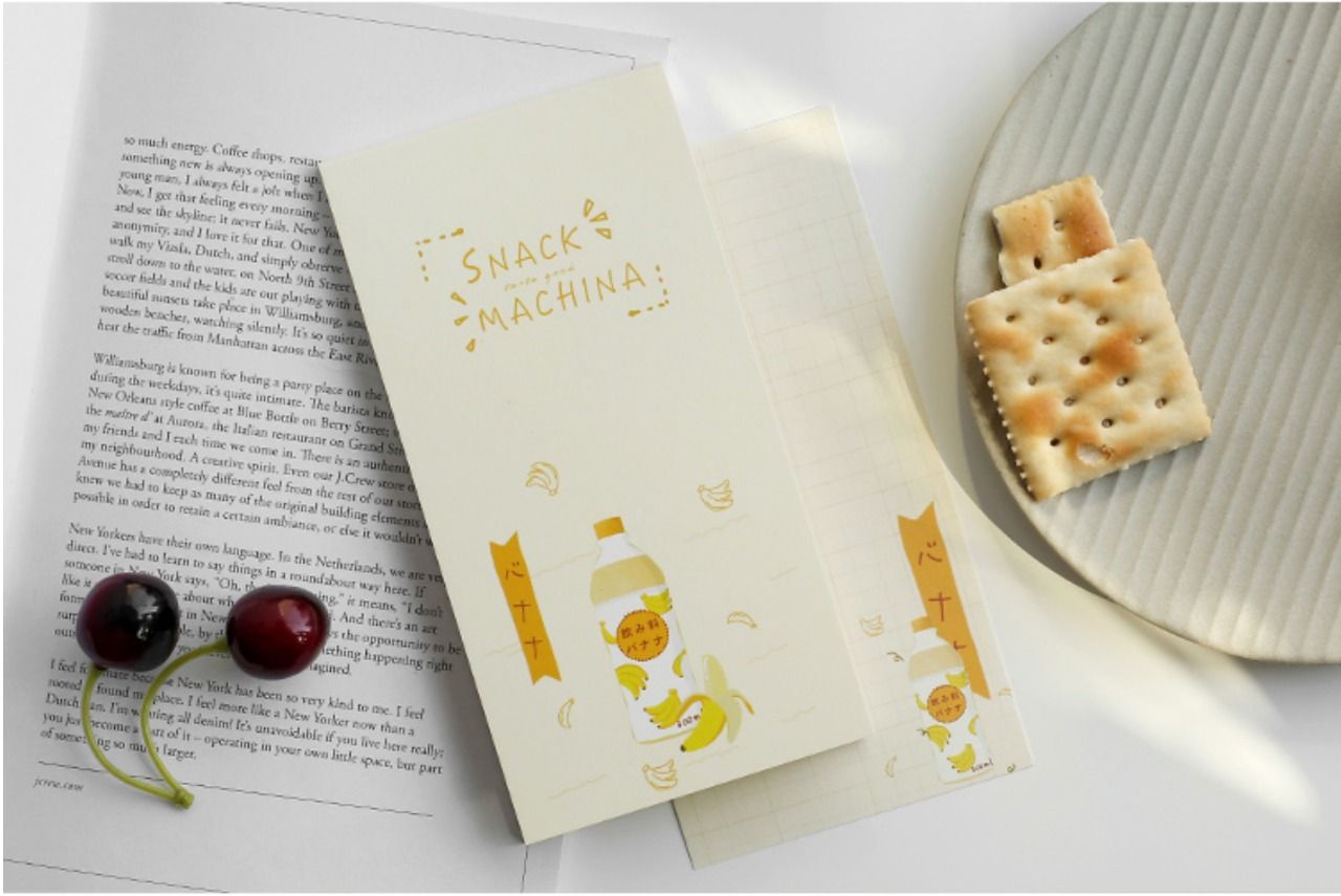 NOTE FOR MEMO NOTE SNACK MACHINA