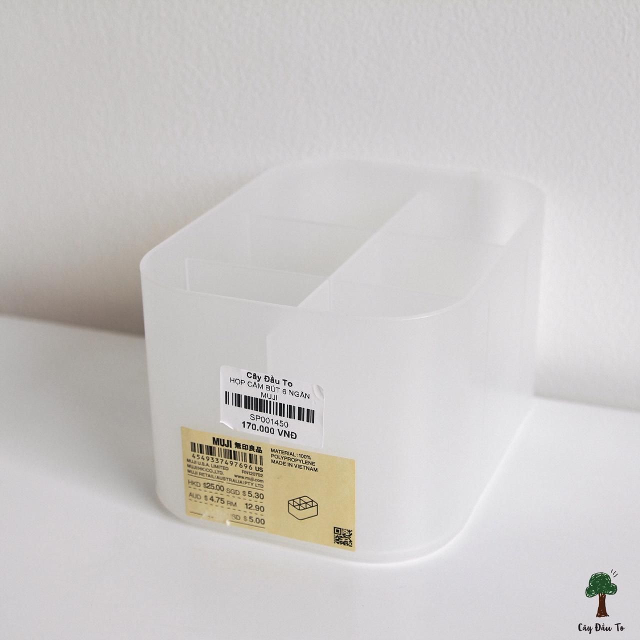 Ống Cắm Bút 6 Ngăn Muji