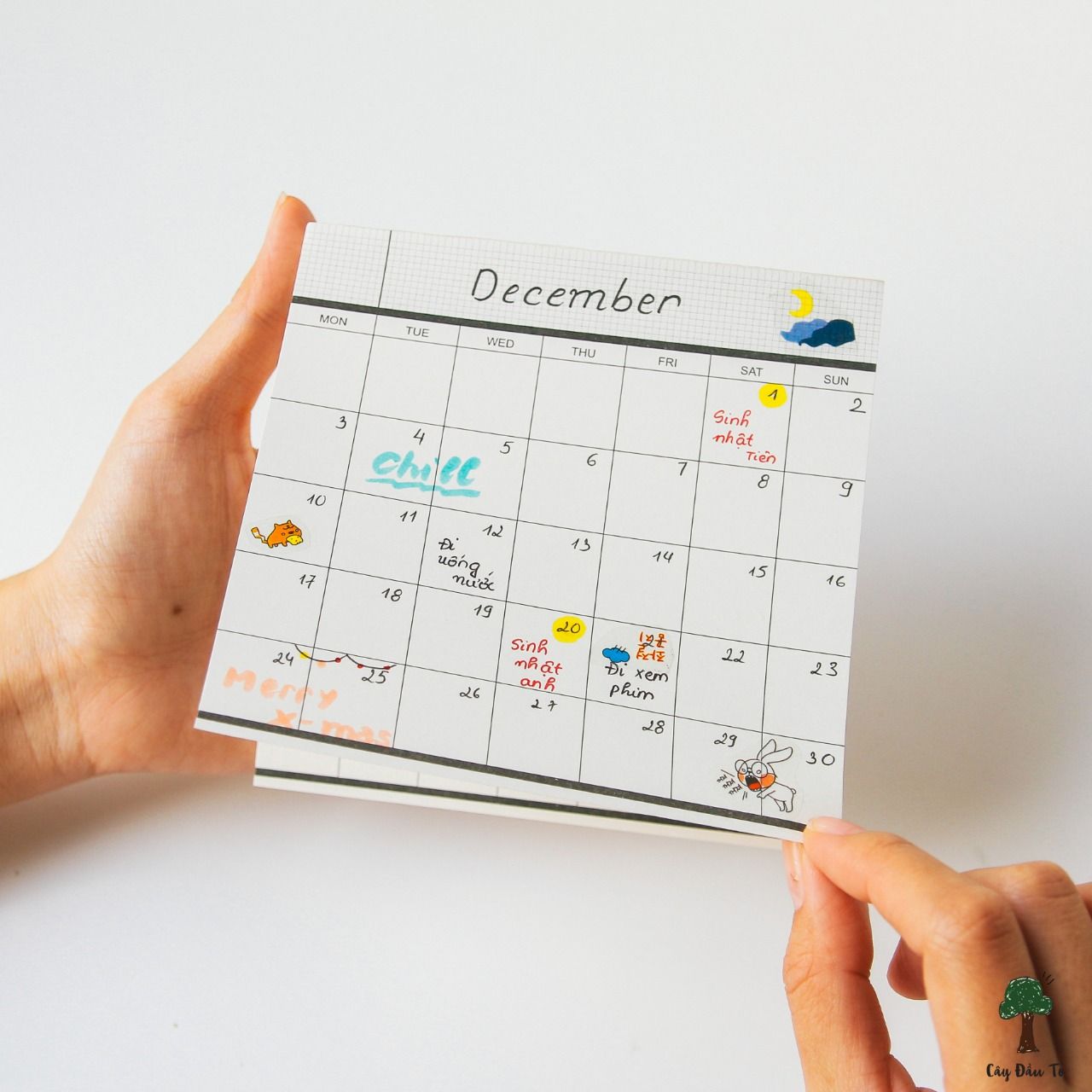 Giấy Ghi Chú Kế Hoạch Planner Mini Pad