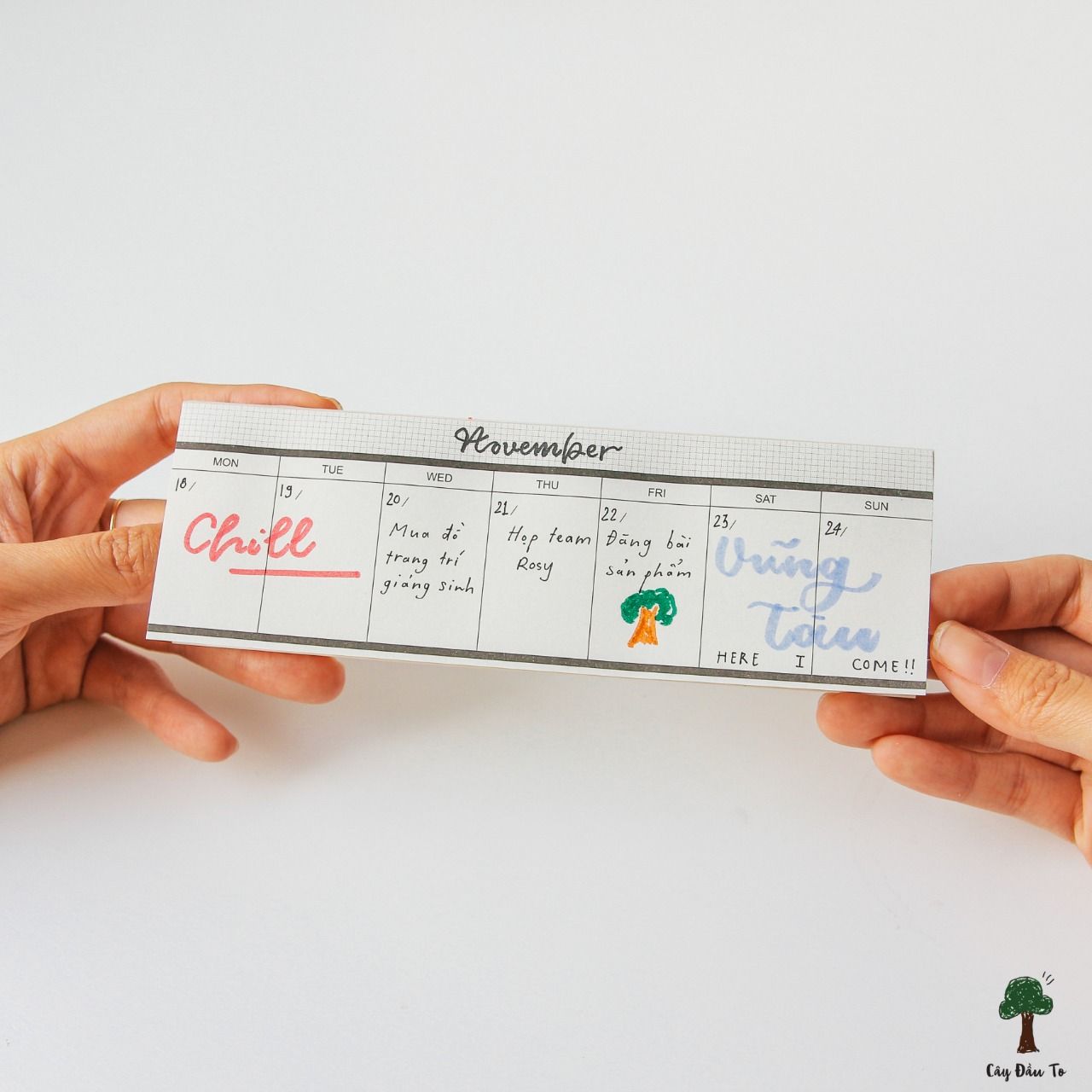 Giấy Ghi Chú Kế Hoạch Planner Mini Pad