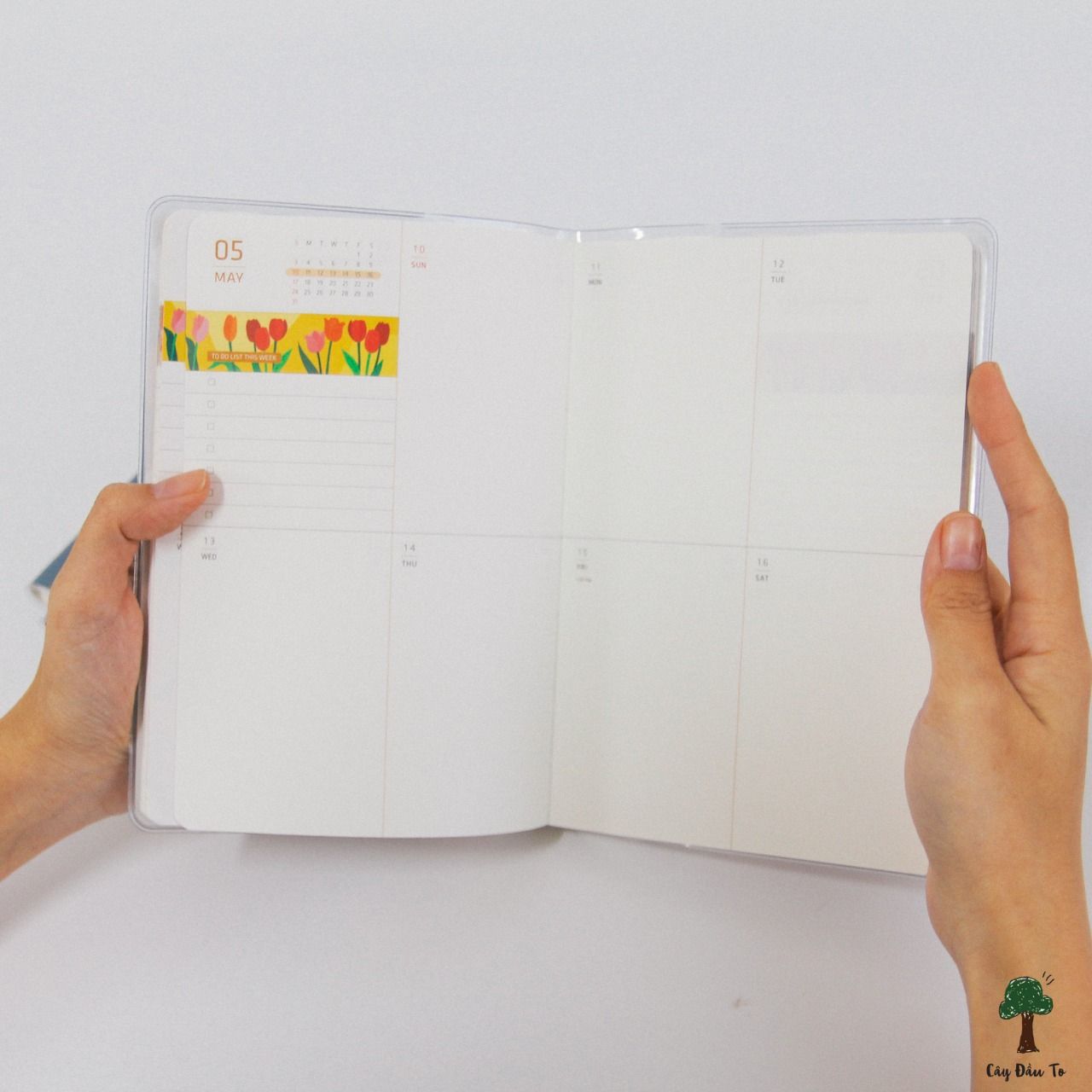 Sổ Kế Hoạch Hàn Quốc Flowery Journal