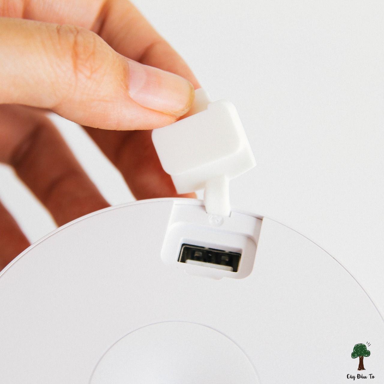 Máy Phun Sương 7 Màu Transparent Humidifier