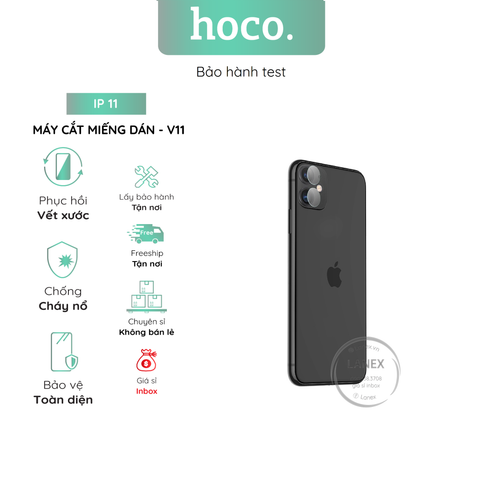 Máy Cắt Miếng Dán Hoco V11 Miếng Dán Bảo Vệ Camera Sau Điện Thoại Iphone 11 Pro Max