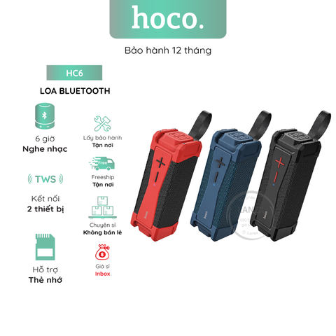 Loa Bluetooth Hoco Hc6 Tws 10w*2 V5.0