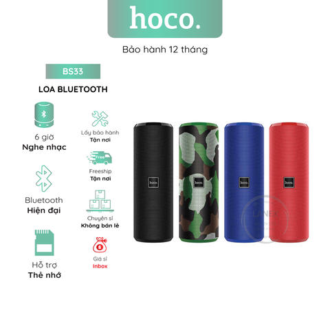 Loa Bluetooth Hoco Bs33 5w V5.0