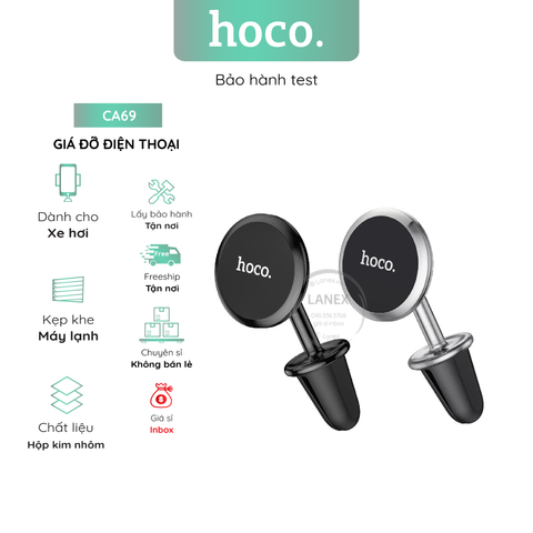 Giá Đỡ Điện Thoại Hoco Ca69 Khe Máy Lạnh Hợp Kim Nhôm