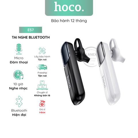 Tai Nghe Bluetooth Hoco E57 1 Bên V5.0 Có Mic