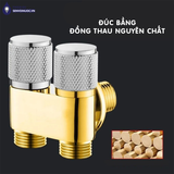 Van T 2 chế độ thân A và cài A mạ xám VT-10B