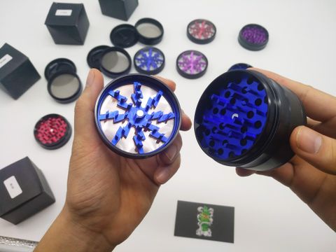 Grinder Thunder Blue 63mm