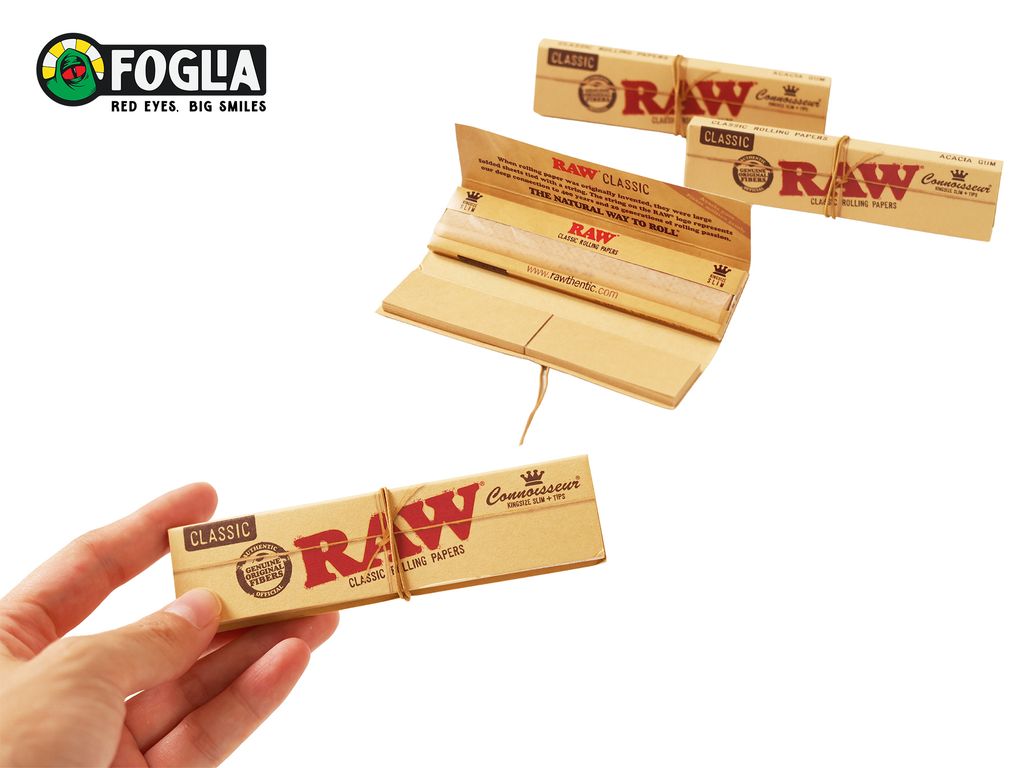 RAW CONNOISSEUR CLASSIC PAPERS + TIPS