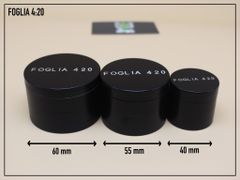 Grinder Classic Foglia Black 63mm