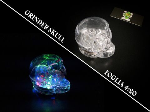 Grinder Skull Nhựa ( Có đèn)