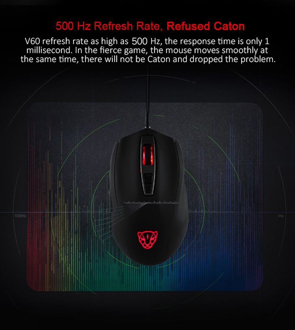Mouse Motospeed V60 RGB