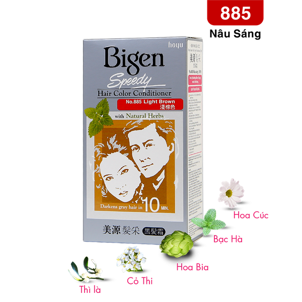  Bigen Xám - 885 Nâu Sáng 