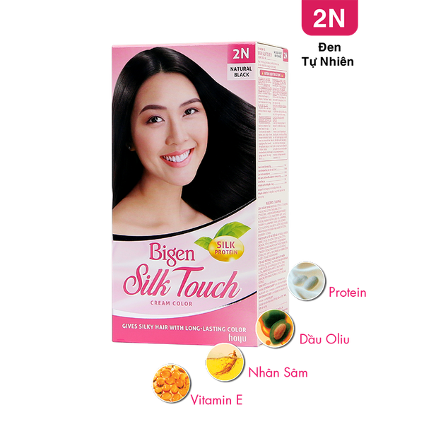  Bigen Silk Touch 2N - Đen Tự Nhiên 