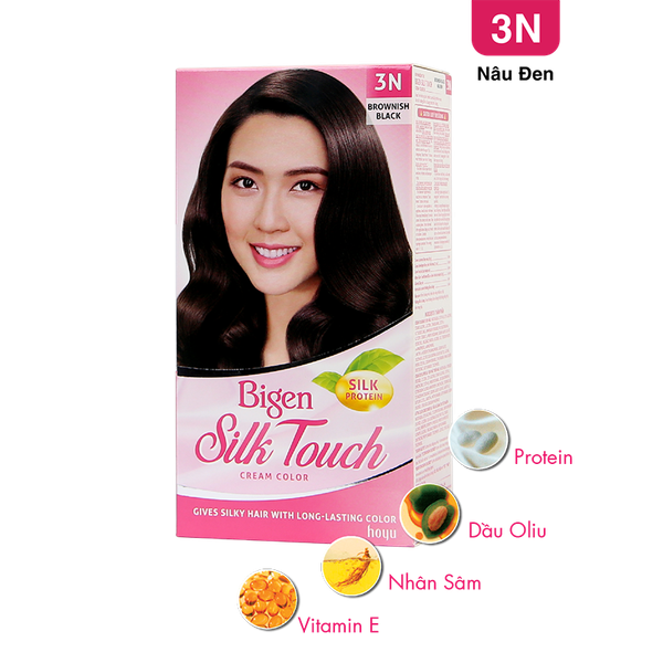  Bigen Silk Touch 3N - Nâu Đen 