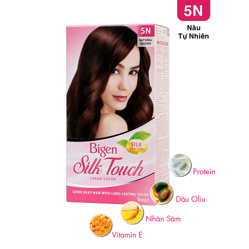  Bigen Silk Touch 5N - Nâu Tự Nhiên 