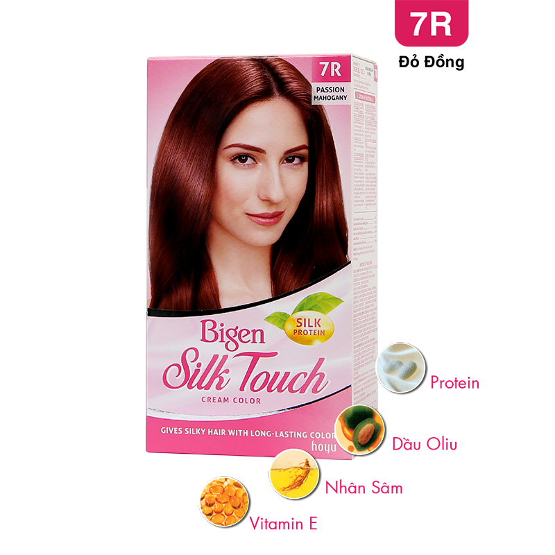 Bigen Silk Touch 7R - Đỏ Đồng