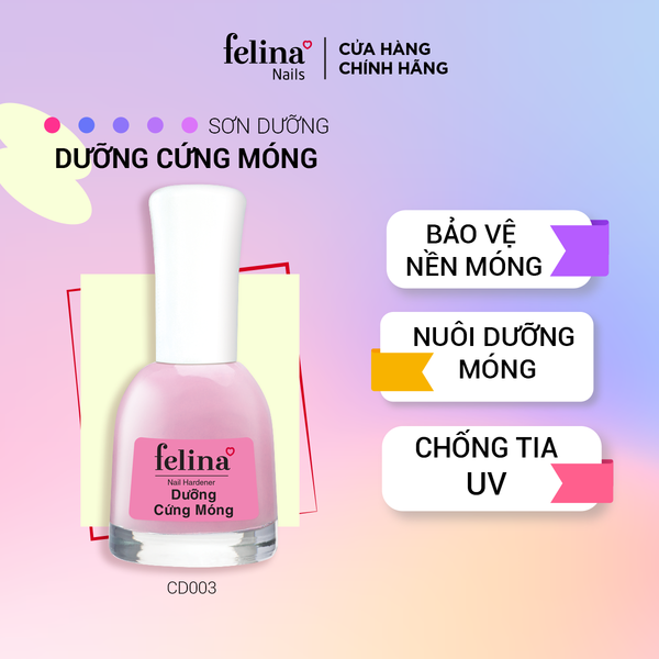 Sơn Dưỡng Cứng Móng Felina