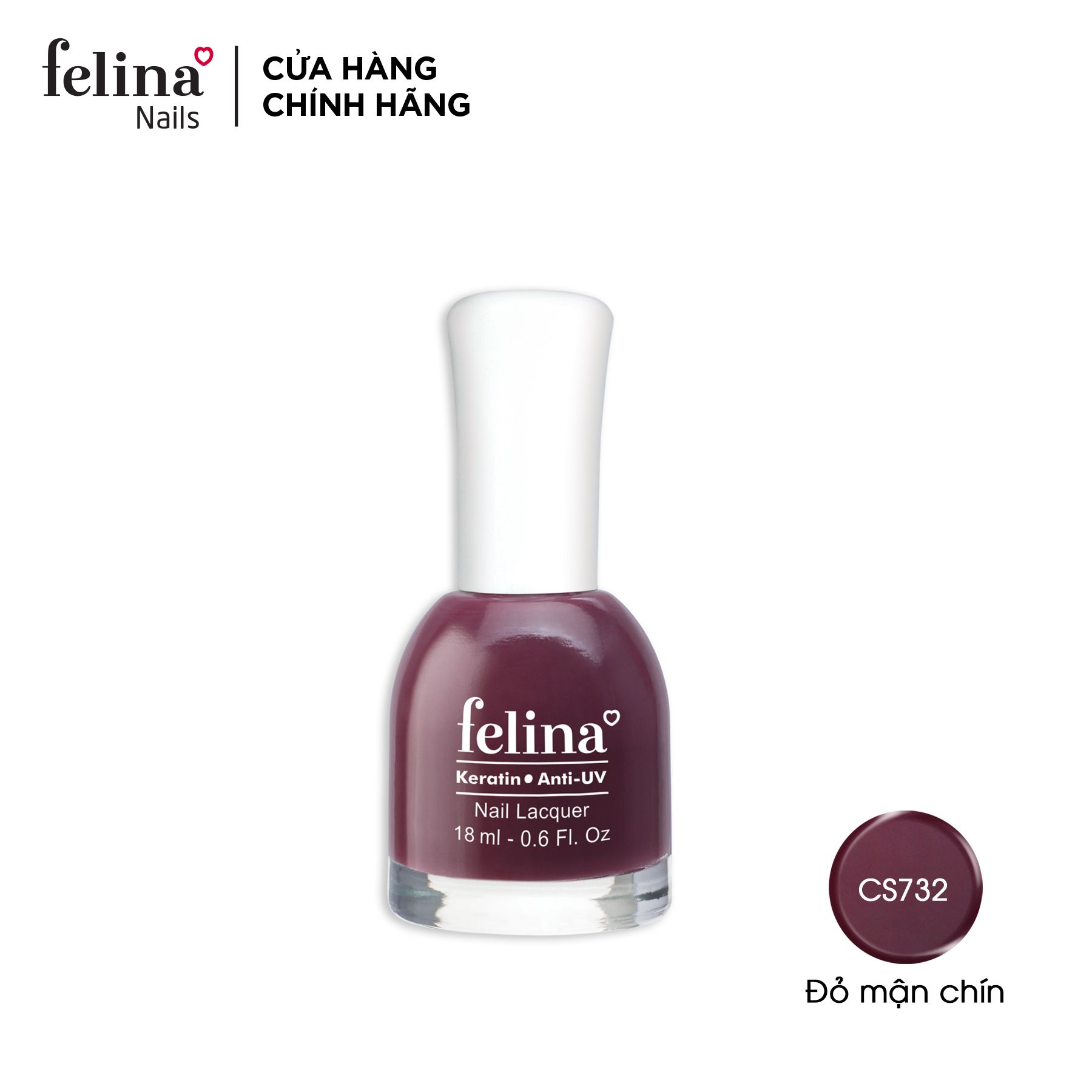 Sơn móng tay Felina 18ml - Màu sắc đa dạng -