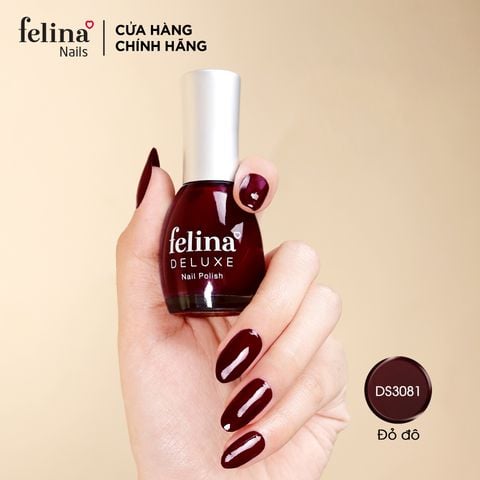 Sơn móng tay Felina Deluxe màu Đỏ Đô_DS3081 -