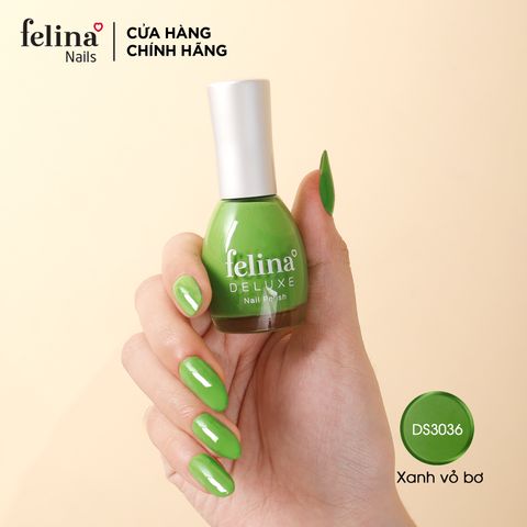 Sơn móng tay Felina Deluxe màu Xanh Vỏ Bơ_DS5036 -