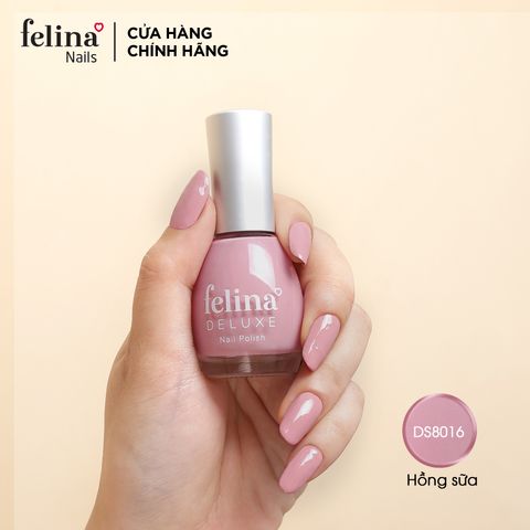 Sơn móng tay Felina Deluxe màu Hồng Sữa_DS8016 - 