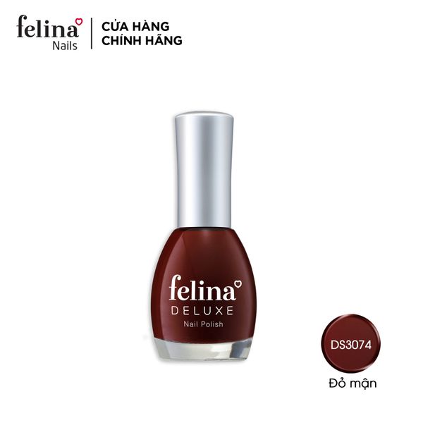 Sơn móng tay Felina Deluxe màu Đỏ Mận_DS3074