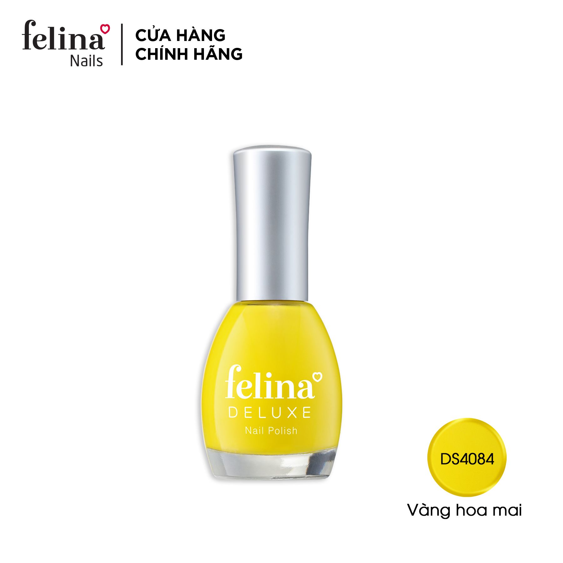 Sơn móng tay Felina Deluxe màu Vàng Hoa Mai_DS4084 -