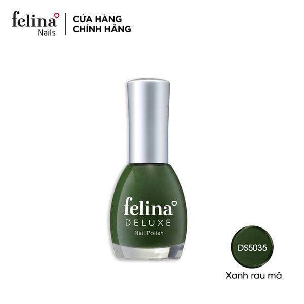 Sơn móng tay Felina Deluxe màu Xanh Rau Má_DS5035